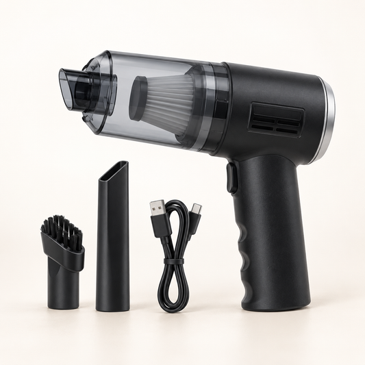 Compact Cordless Handheld Vacuum – 5.5KPa Car & Home Cleaner